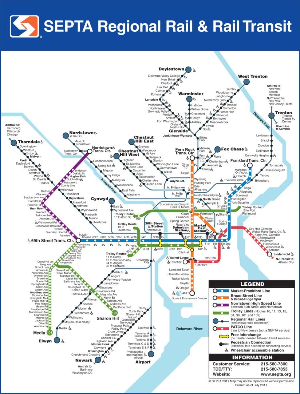 Septa зураг Philadelphia