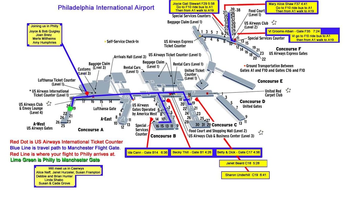 онгоцны буудлын зураг Philadelphia