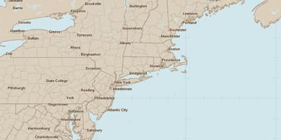 Радарын зураг Philadelphia